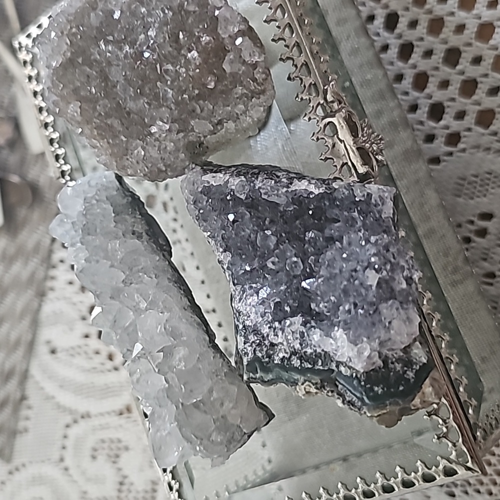 ✨️ Raw Amathyst 🔮 PURLE Crystal Rock ✨️ Altar - Picture 12 of 12